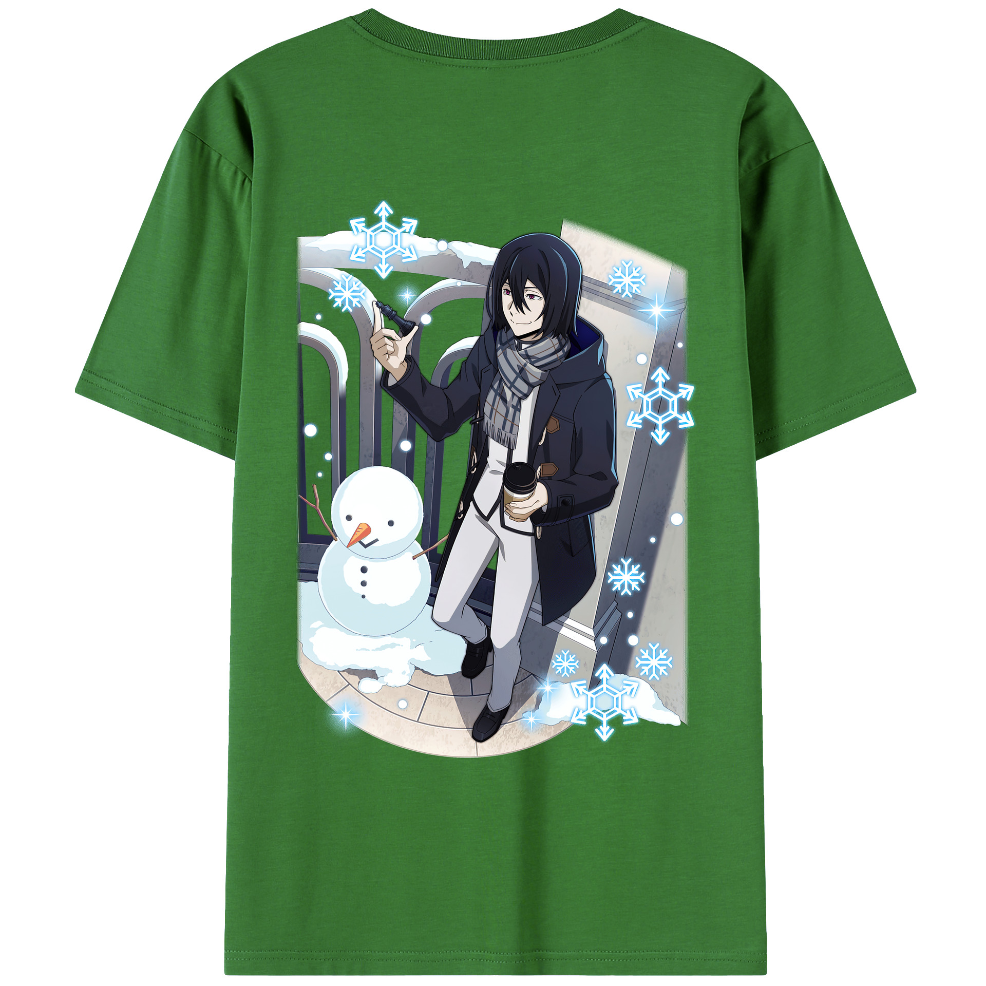 （画像用） 文豪ストレイドッグス Bungo Stray Dogs レディース半袖Tシャツ(バックプリント)